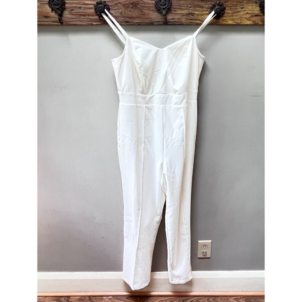 NEW Torrid‎ Special Occassion Ivory Jumpsuit- Size 12